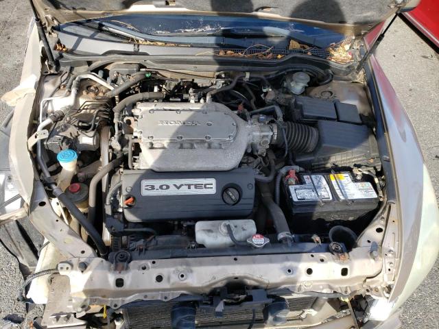 1HGCM66544A076121 - 2004 HONDA ACCORD EX GOLD photo 11