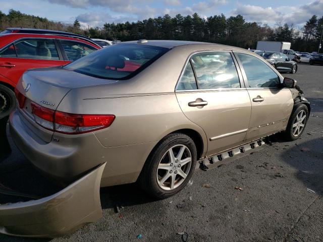 1HGCM66544A076121 - 2004 HONDA ACCORD EX GOLD photo 3