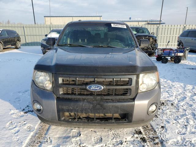 1FMCU0DG8CKA60511 - 2012 FORD ESCAPE XLT GRAY photo 5