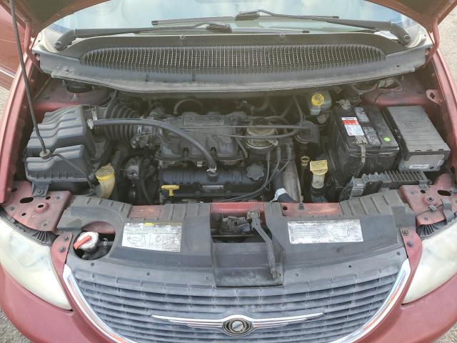 2C8GP64L23R362440 - 2003 CHRYSLER TOWN & COU LIMITED RED photo 12