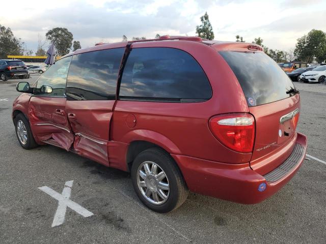 2C8GP64L23R362440 - 2003 CHRYSLER TOWN & COU LIMITED RED photo 2