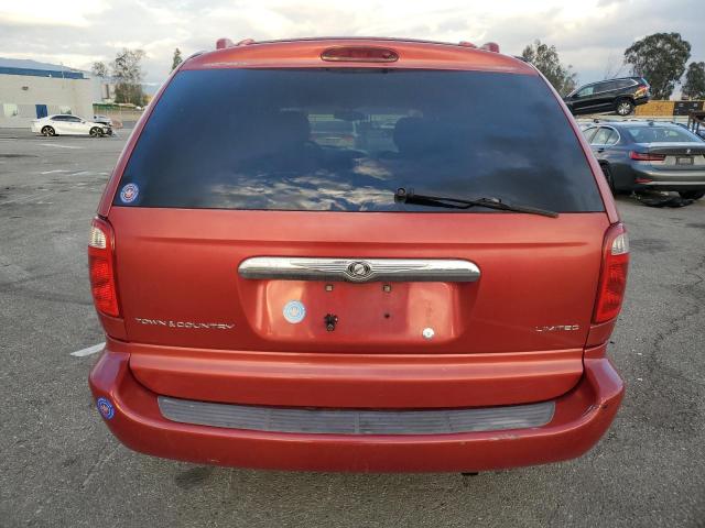 2C8GP64L23R362440 - 2003 CHRYSLER TOWN & COU LIMITED RED photo 6
