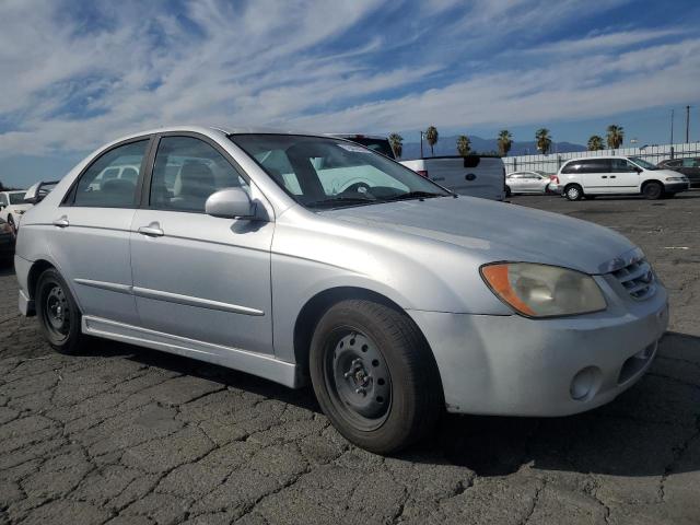 KNAFE122765228554 - 2006 KIA SPECTRA LX SILVER photo 4