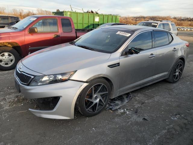 5XXGR4A63DG182151 - 2013 KIA OPTIMA SX SILVER photo 1