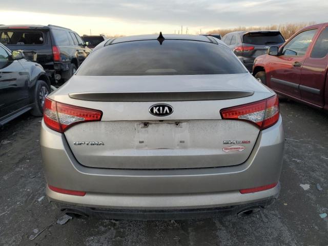 5XXGR4A63DG182151 - 2013 KIA OPTIMA SX SILVER photo 6