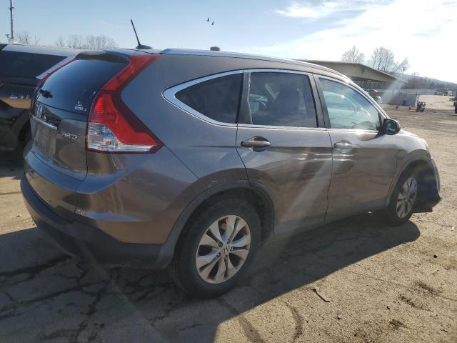 5J6RM4H7XCL030348 - 2012 HONDA CR-V EXL BROWN photo 3