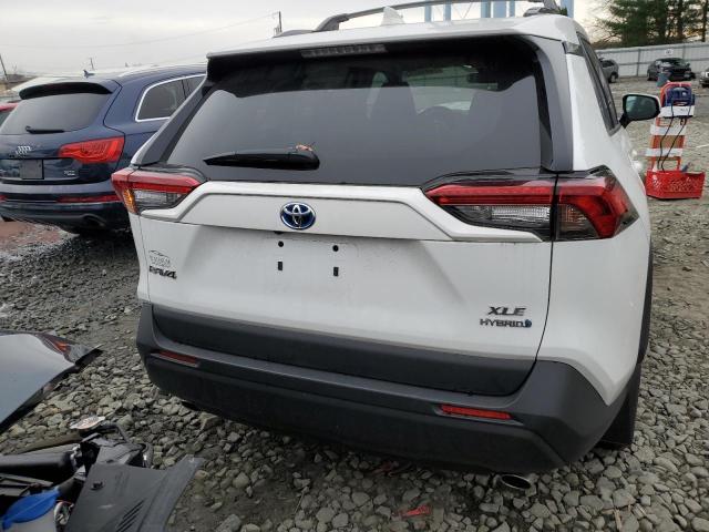 4T3RWRFV8PU094776 - 2023 TOYOTA RAV4 XLE WHITE photo 6