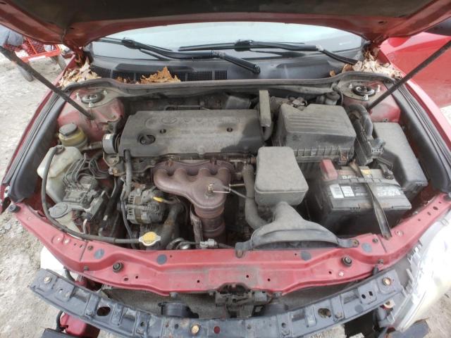 4T4BE46K99R058724 - 2009 TOYOTA CAMRY BASE RED photo 11