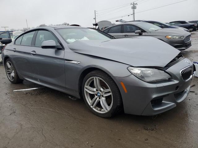 WBA6B8C57ED452664 - 2014 BMW 640 XI GRAN COUPE GRAY photo 4