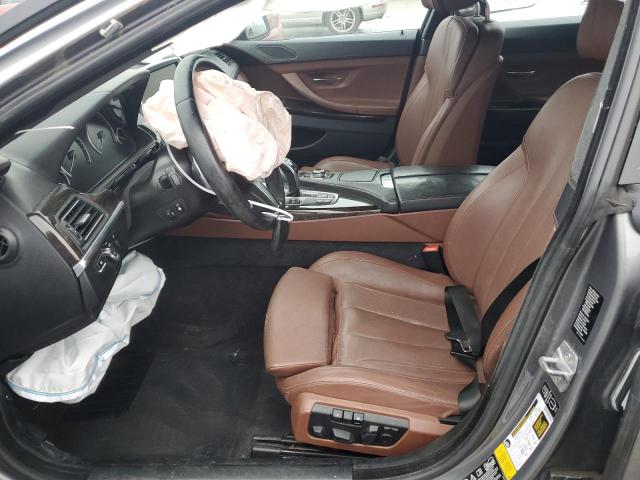 WBA6B8C57ED452664 - 2014 BMW 640 XI GRAN COUPE GRAY photo 7