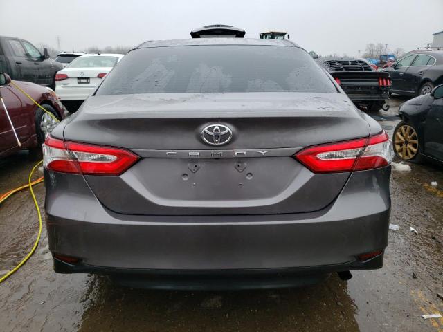 4T1B11HK5JU674510 - 2018 TOYOTA CAMRY L GRAY photo 6