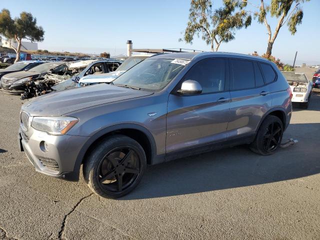 5UXWX9C54H0T07389 - 2017 BMW X3 SDRIVE2 XDRIVE28I Մոխրագույն լուսանկար 1