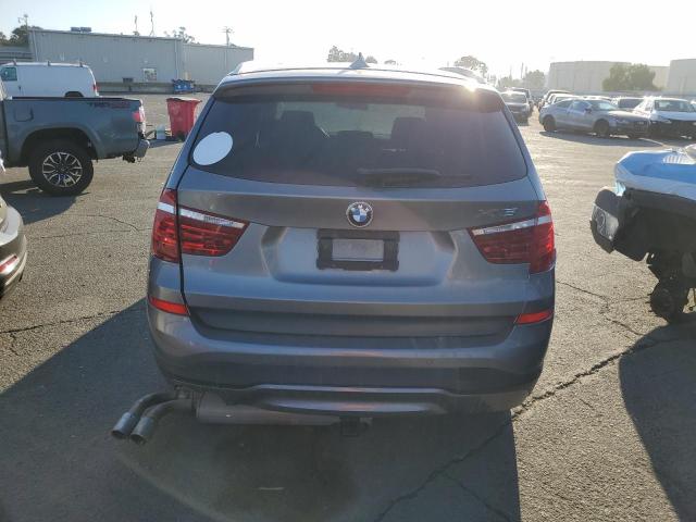 5UXWX9C54H0T07389 - 2017 BMW X3 SDRIVE2 XDRIVE28I Մոխրագույն լուսանկար 6