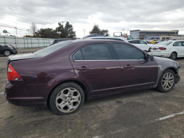 3FAHP0HA9BR208253 - 2011 FORD FUSION SE MAROON photo 3