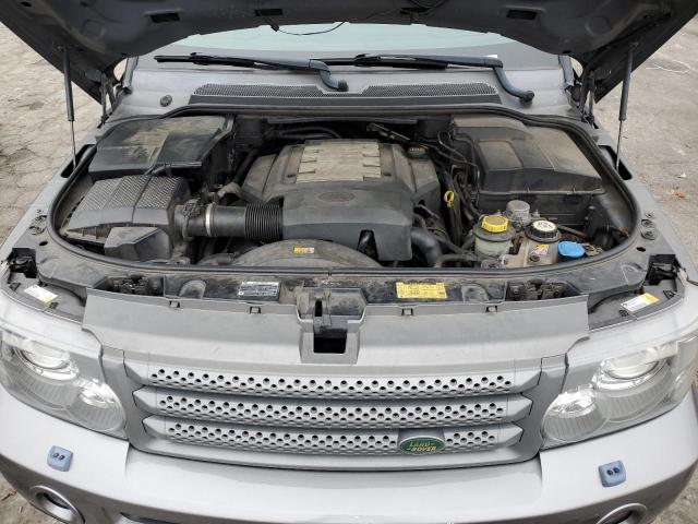 SALSK25469A215022 - 2009 LAND ROVER RANGE ROVE HSE GRAY photo 11
