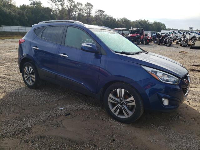 KM8JUCAGXEU843432 - 2014 HYUNDAI TUCSON GLS BLUE photo 4