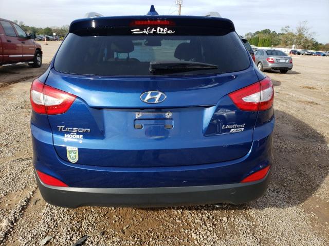 KM8JUCAGXEU843432 - 2014 HYUNDAI TUCSON GLS BLUE photo 6