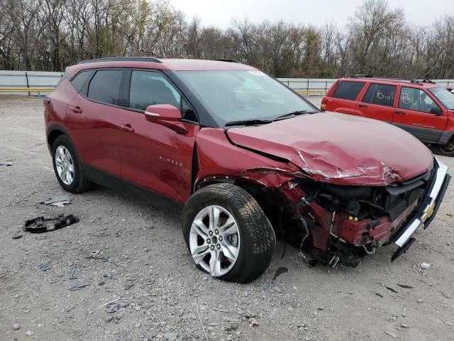 3GNKBGRS7KS662404 - 2019 CHEVROLET BLAZER 2LT RED photo 4