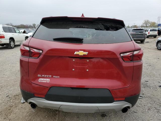 3GNKBGRS7KS662404 - 2019 CHEVROLET BLAZER 2LT RED photo 6