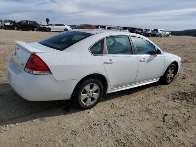 2G1WB5EKXA1163409 - 2010 CHEVROLET IMPALA LT WHITE photo 3