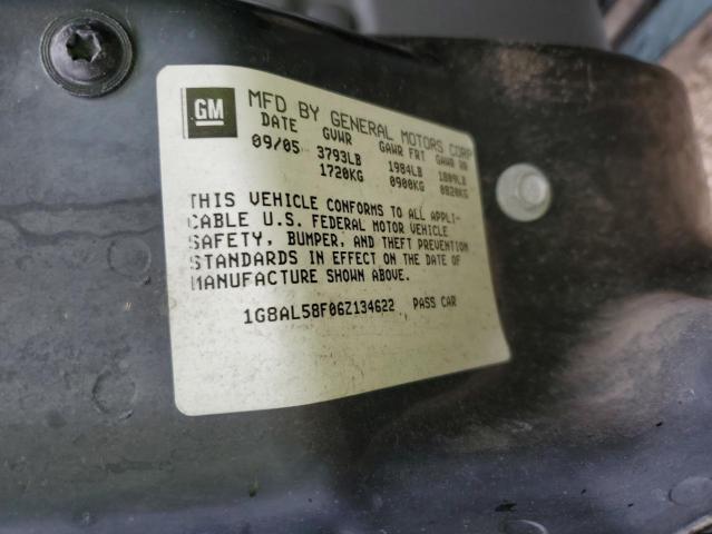 1G8AL58F06Z134622 - 2006 SATURN ION LEVEL 3 GRAY photo 13