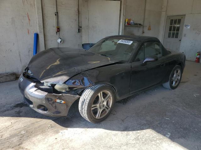 JM1NB353050410468 - 2005 MAZDA MX-5 MIATA BASE BLACK photo 1