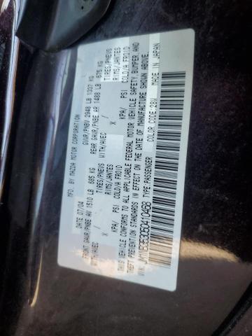 JM1NB353050410468 - 2005 MAZDA MX-5 MIATA BASE BLACK photo 12