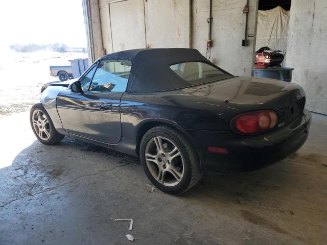 JM1NB353050410468 - 2005 MAZDA MX-5 MIATA BASE BLACK photo 2