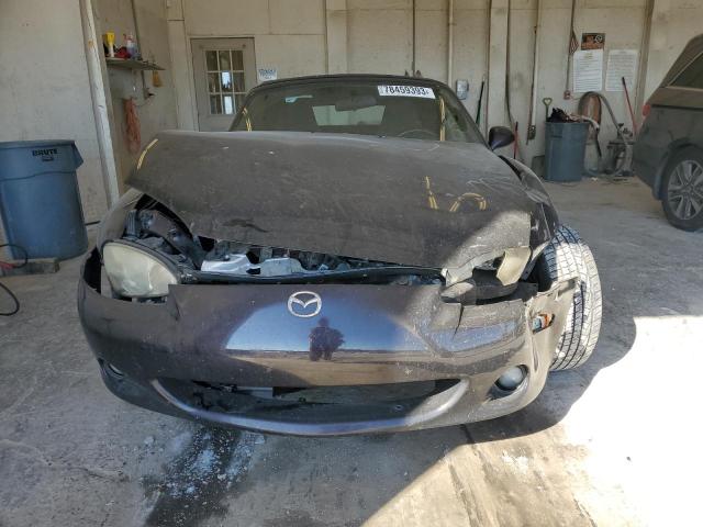 JM1NB353050410468 - 2005 MAZDA MX-5 MIATA BASE BLACK photo 5