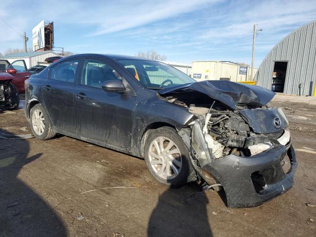 JM1BL1VF6C1515084 - 2012 MAZDA 3 I GRAY photo 4