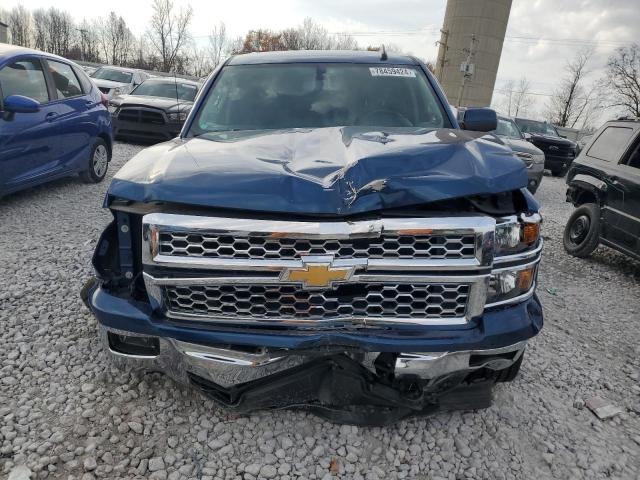 1GCVKREC5FZ302475 - 2015 CHEVROLET SILVERADO K1500 LT BLUE photo 5