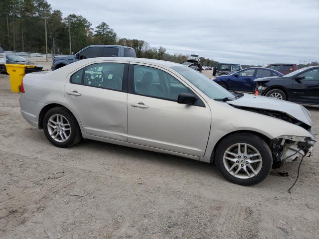 3FAHP0GAXAR216457 - 2010 FORD FUSION S GRAY photo 4