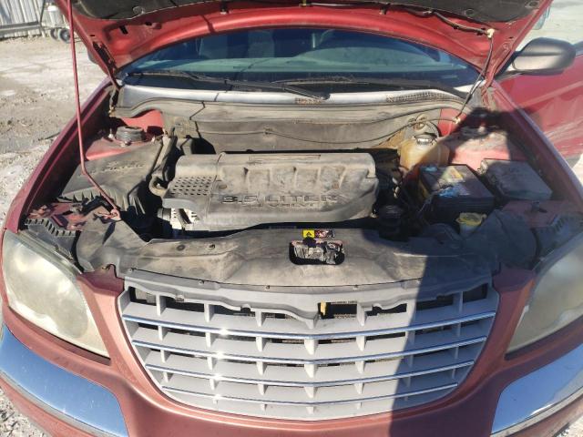 2C4GM68485R531568 - 2005 CHRYSLER PACIFICA TOURING RED photo 12