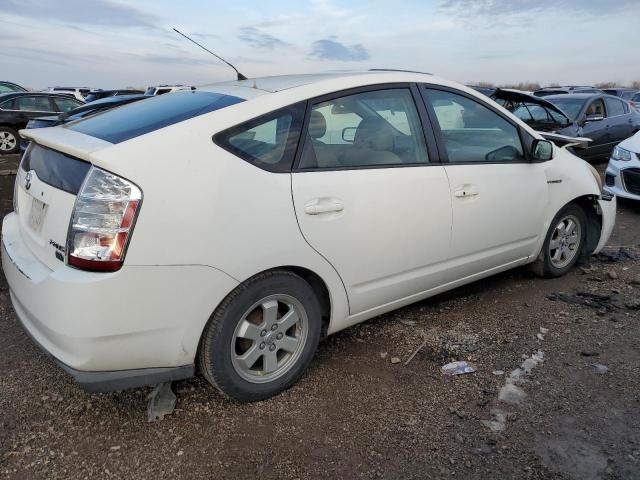 JTDKB20U377576233 - 2007 TOYOTA PRIUS WHITE photo 3