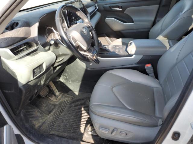 5TDHZRBH5NS216964 - 2022 TOYOTA HIGHLANDER XLE 白色 照片 7