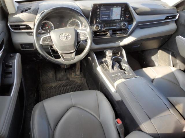 5TDHZRBH5NS216964 - 2022 TOYOTA HIGHLANDER XLE 白色 照片 8