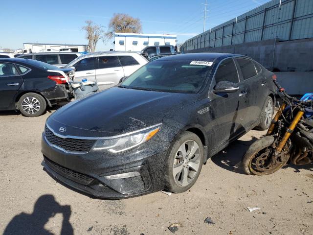 5XXGT4L33LG416971 - 2020 KIA OPTIMA LX BLACK photo 1