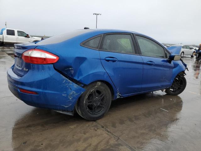 3FADP4BJ6JM111876 - 2018 FORD FIESTA SE BLUE photo 3