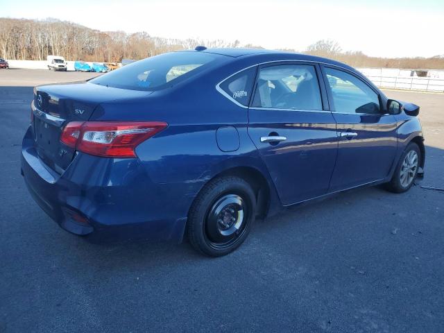 3N1AB7AP4JL634633 - 2018 NISSAN SENTRA S BLUE photo 3