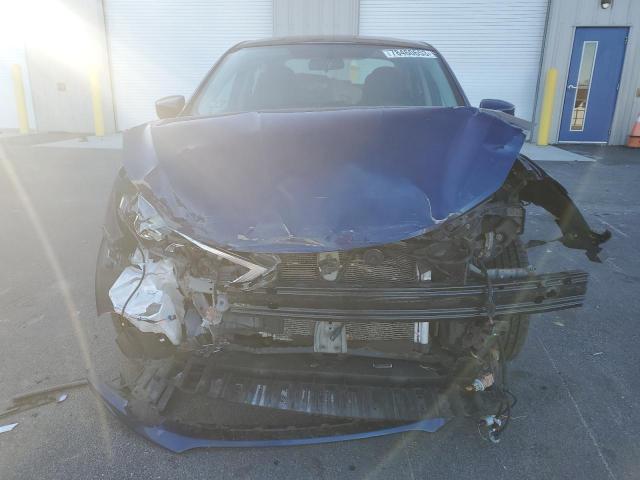 3N1AB7AP4JL634633 - 2018 NISSAN SENTRA S BLUE photo 5