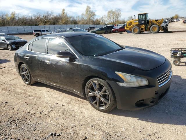 1N4AA5AP0DC813620 - 2013 NISSAN MAXIMA S BLACK photo 4