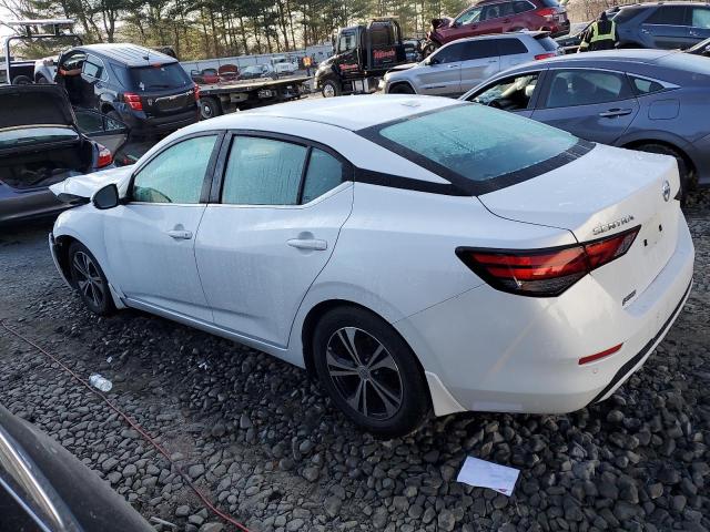 3N1AB8CV9LY213868 - 2020 NISSAN SENTRA SV WHITE photo 2