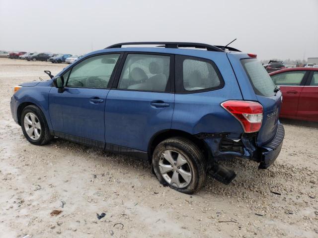 JF2SJABC2FH582133 - 2015 SUBARU FORESTER 2.5I BLUE photo 2