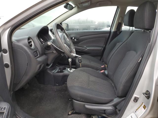 3N1CN7AP1FL900648 - 2015 NISSAN VERSA S SILVER photo 7