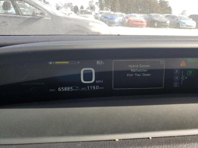 JTDKARFP5H3018888 - 2017 TOYOTA PRIUS PRIM ვერცხლისფერი ფოტო 9