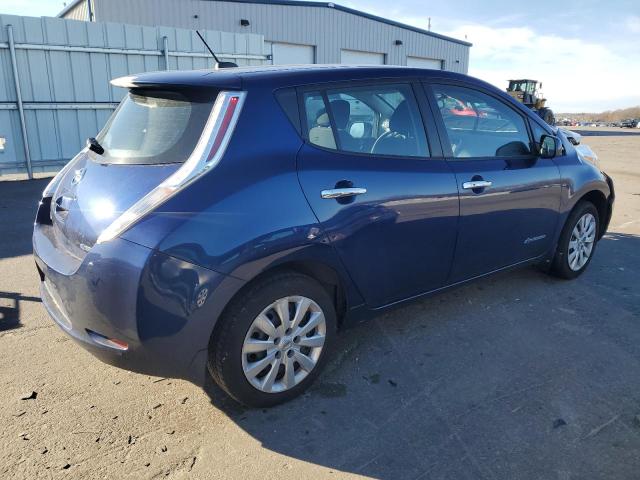 1N4BZ0CP8HC309643 - 2017 NISSAN LEAF S BLUE photo 3