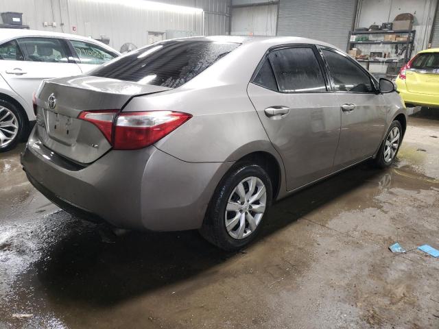 5YFBURHE5FP235168 - 2015 TOYOTA COROLLA L SILVER photo 3