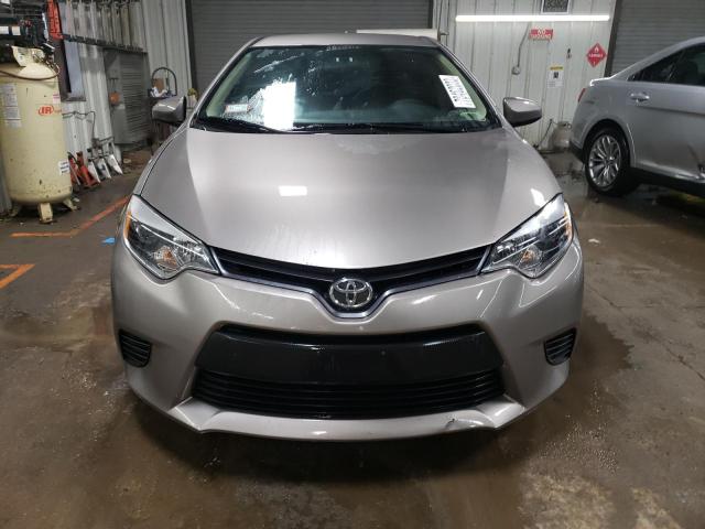 5YFBURHE5FP235168 - 2015 TOYOTA COROLLA L SILVER photo 5