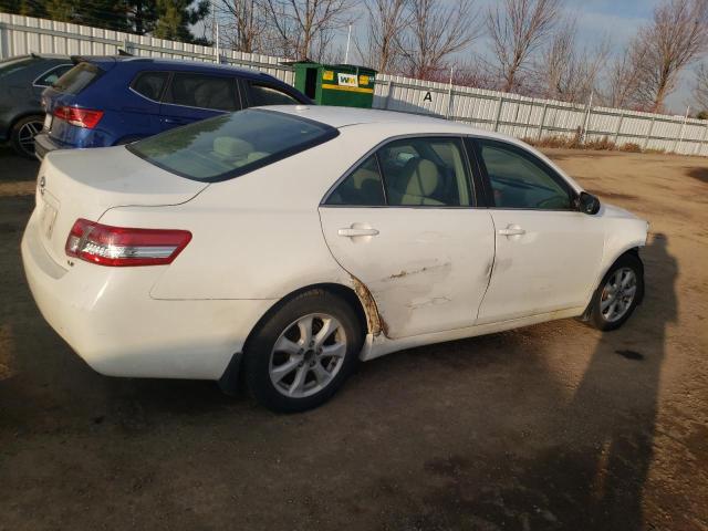 4T1BF3EK8BU728403 - 2011 TOYOTA CAMRY BASE WHITE photo 3