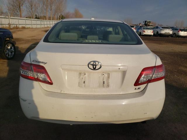 4T1BF3EK8BU728403 - 2011 TOYOTA CAMRY BASE WHITE photo 6